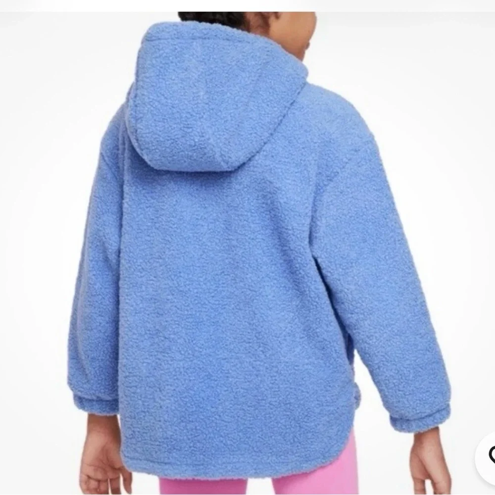 Nwt Nike Girls High-Pile Fleece Therma-FIT Training Jacket small‎ blue